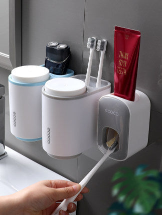 Wall-Mounted Toothbrush Holder