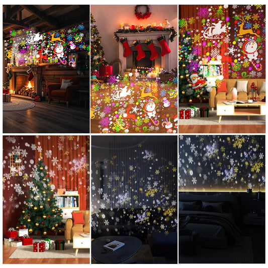 Christmas Projection Snowflake LED Decoration Light