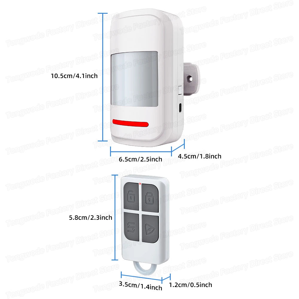 Wireless Motion Sensor Alarm
