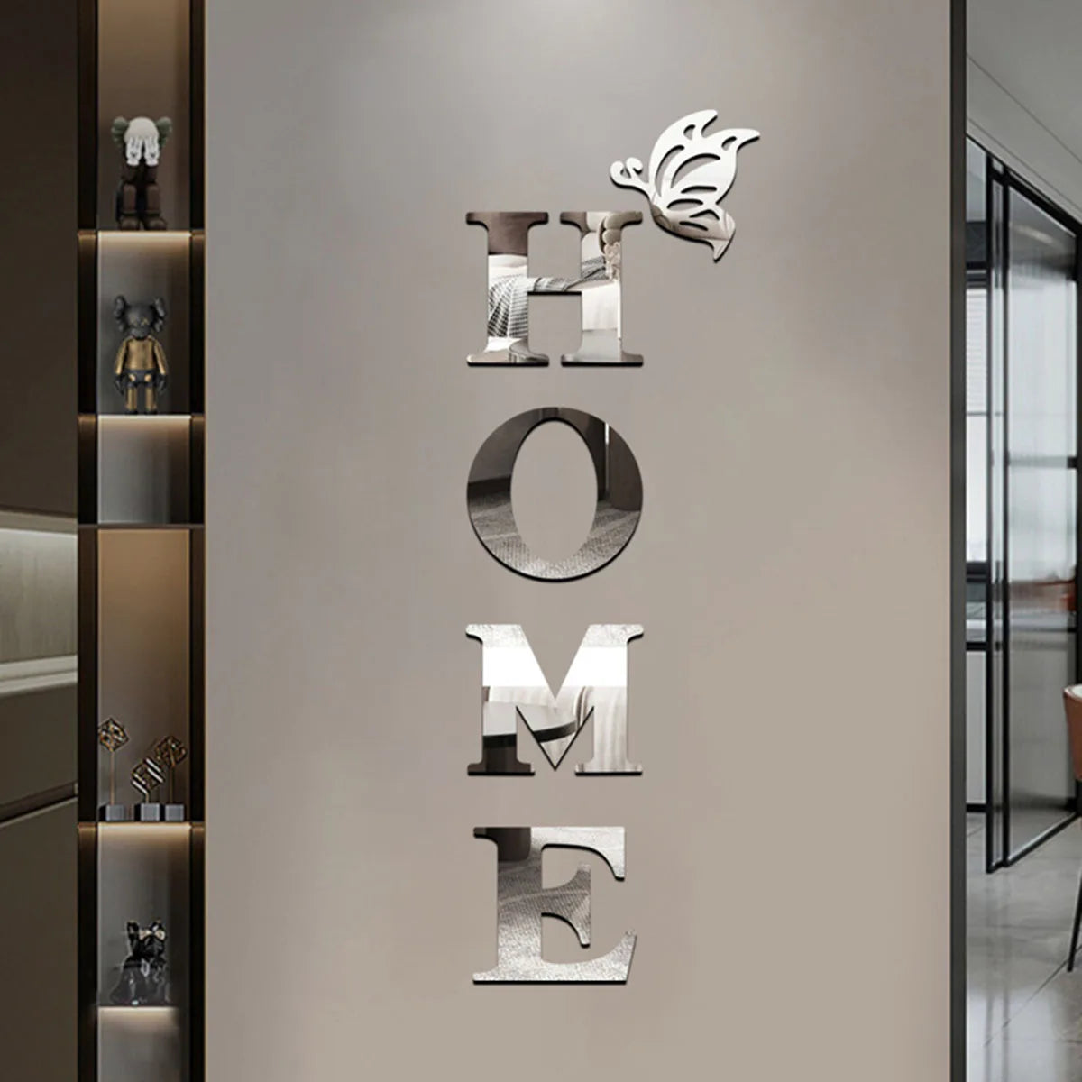 3D Mirror Wall Sticker