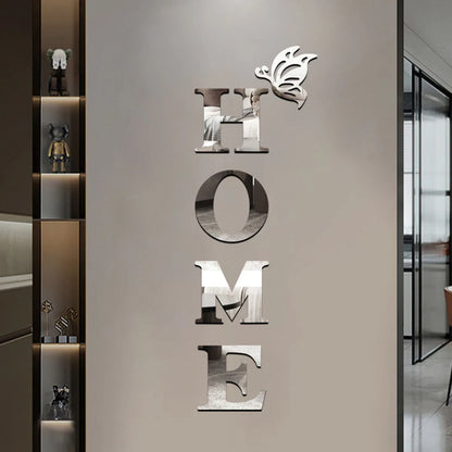 3D Mirror Wall Sticker