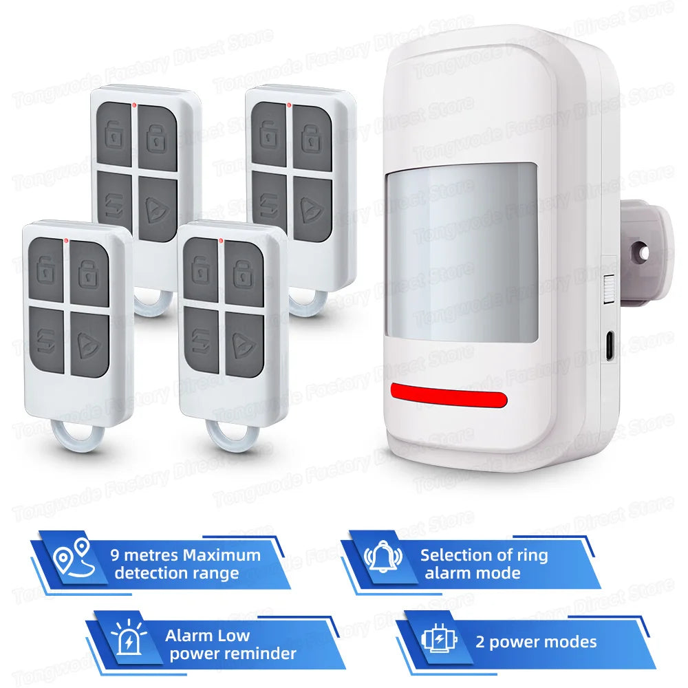 Wireless Motion Sensor Alarm