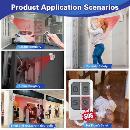 Wireless Motion Sensor Alarm