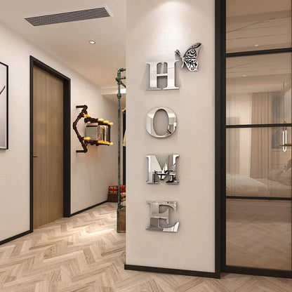 3D Mirror Wall Sticker